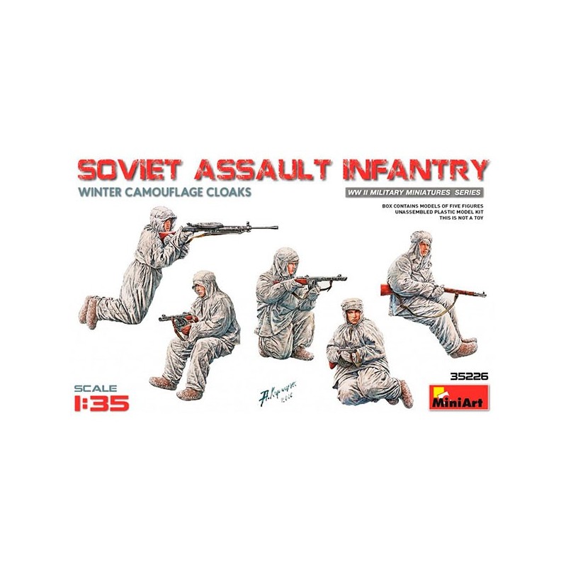 Figuras Soviet Assa Infantry Winter 1/35