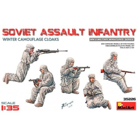 Figuras Soviet Assa Infantry Winter 1/35