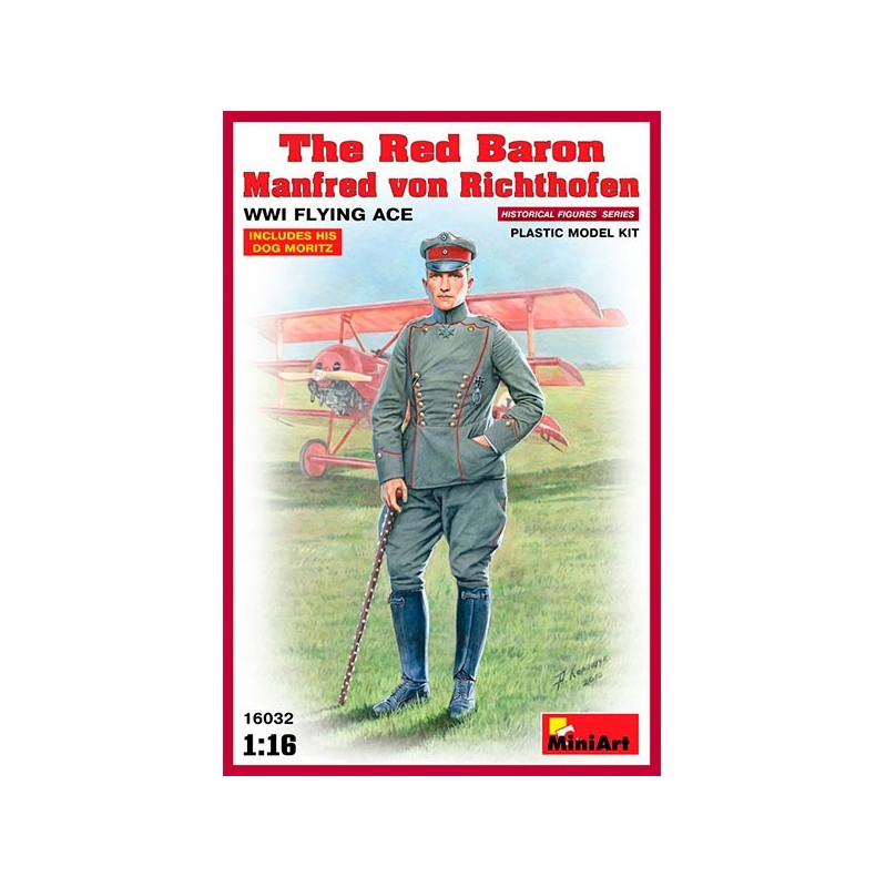 Figura Red Baron M.v Richthofen.WW1 1/16