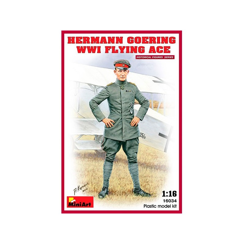 Figura Hermann Goering WW1 Fly Ace 1/16