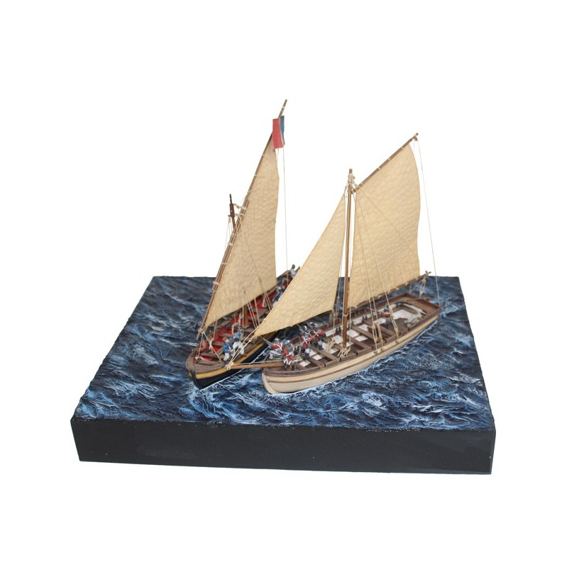 Disarmodel Diorama Naval Batalla del Nilo