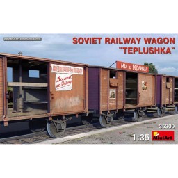 MiniArt Vagón Soviético Teplushka 1/35