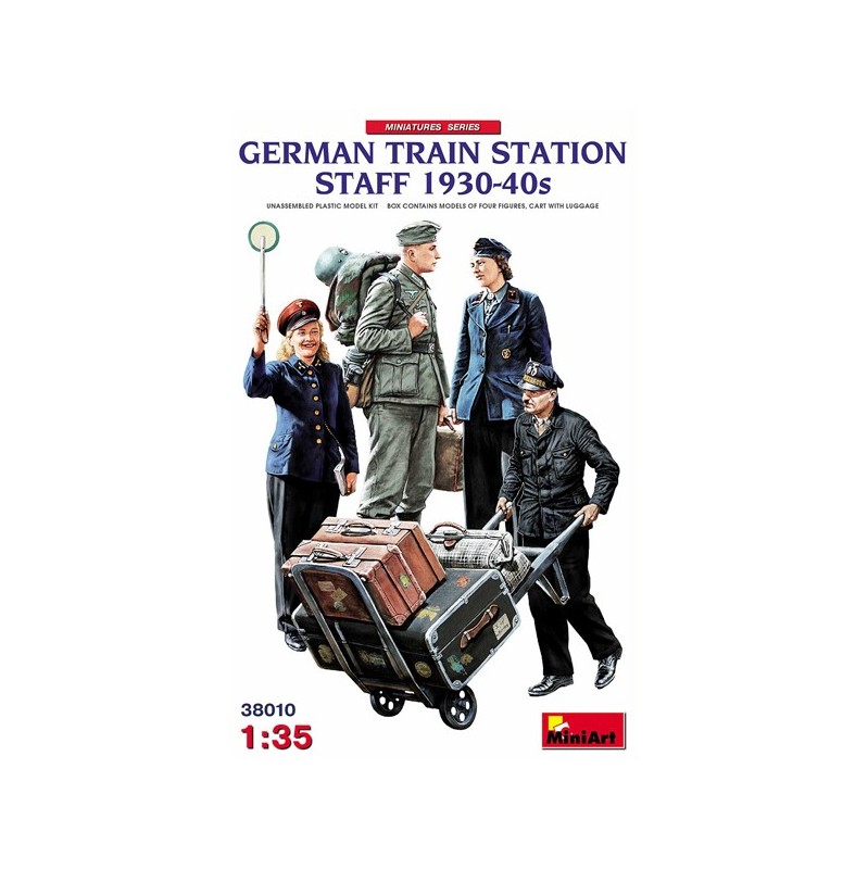 Figuras German Station Staff 30-40 1:35