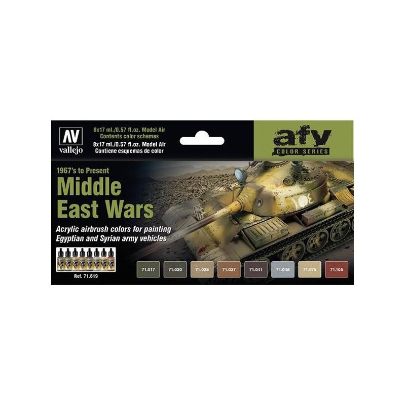 Set 8 MA Middle East Wars 67's to prent