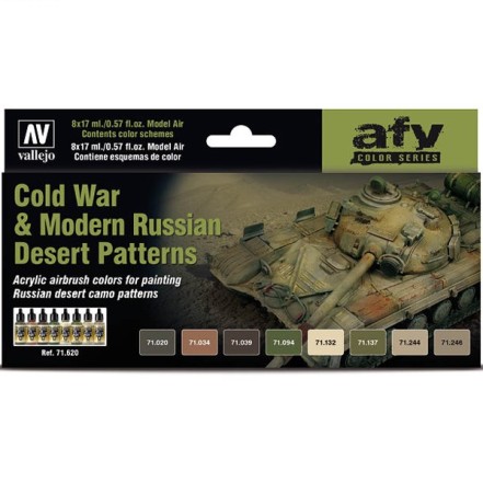 Set 8 Cold War & Modern Russian Desert P