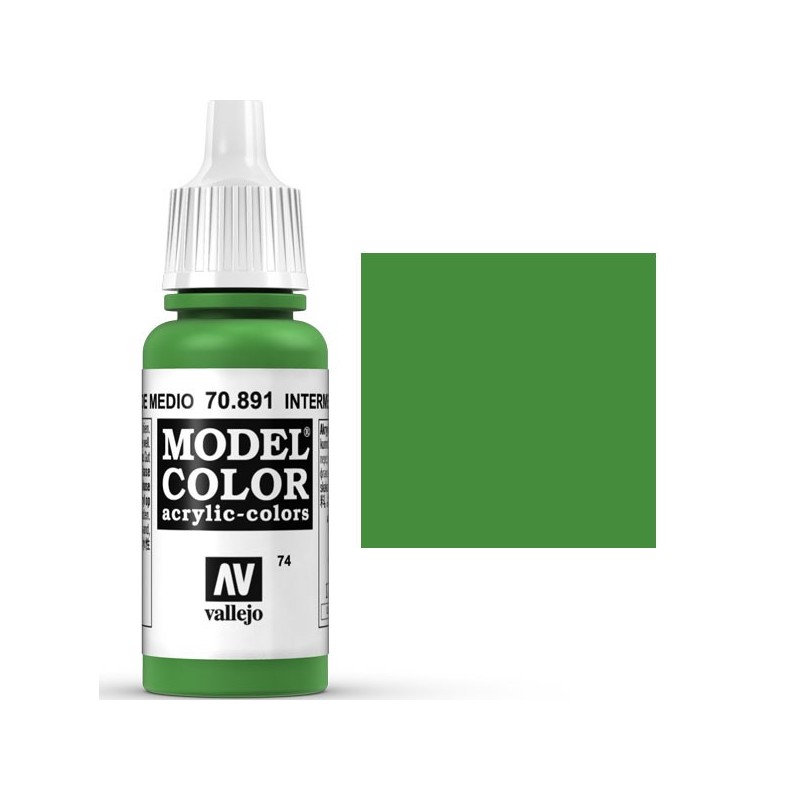 Model Color Verde Medio 17ml (74)