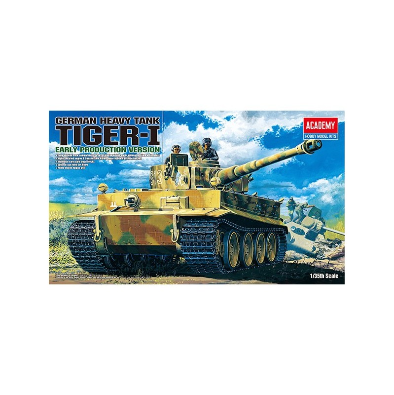 Tanque German Tiger-I Early Version 1/35