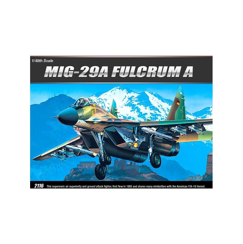 Academy Avión M-29A Fulcrum A 1/48