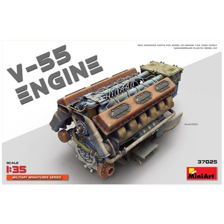 MiniArt Accesorio V-55 Engine 1/35