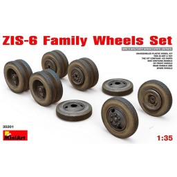 Accesorios ZIS-6 Family Wheels Set 1/35
