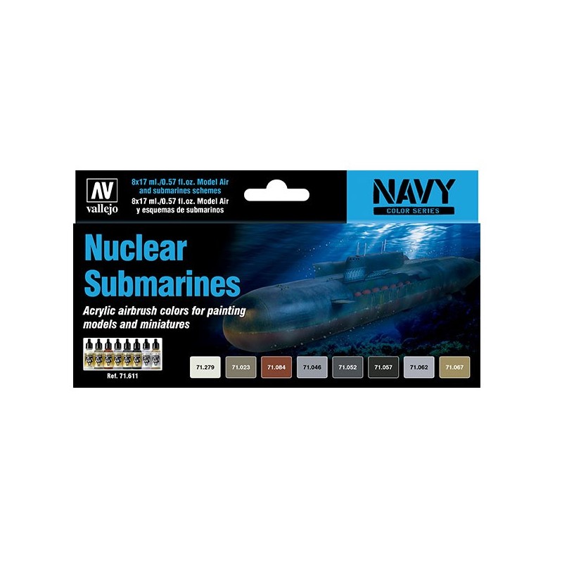 Set 8 M.A. Submarinos Nucleares