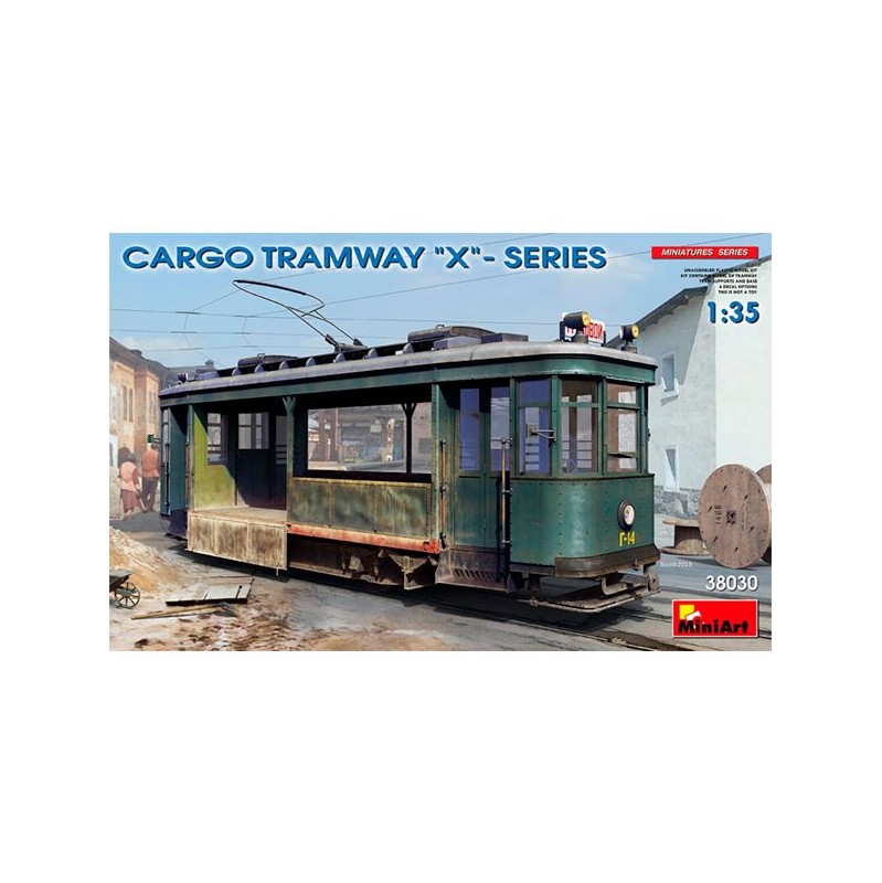 MiniArt Tranvía Cargo Tramway "X" Series 1/35