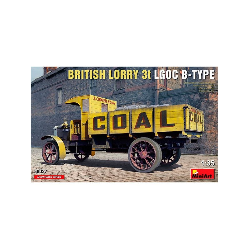 MiniArt British Lorry LGOC 3t B-Type 1:35