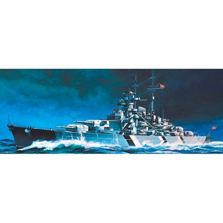 Academy Barco de Guerra Tirpitz 1/800