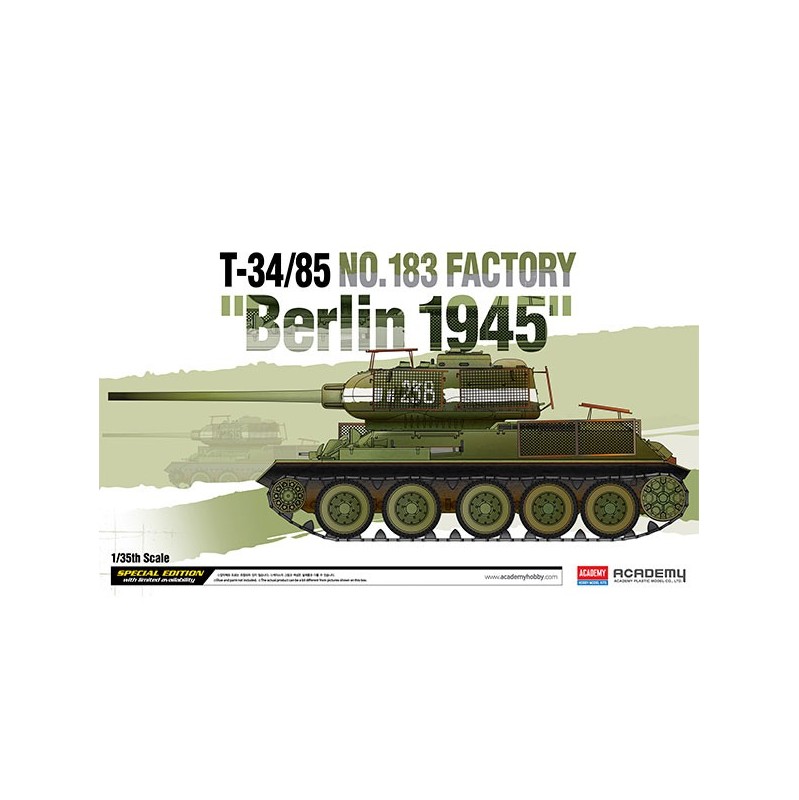 T-34/85 183 Factory Berlin45 1/35