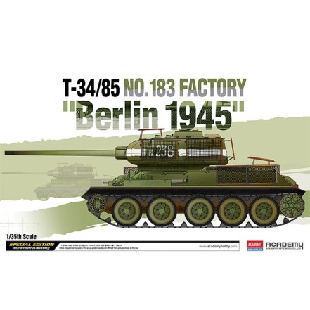T-34/85 183 Factory Berlin45 1/35