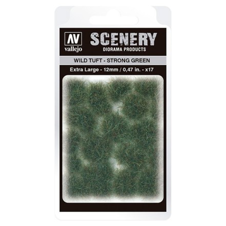 Vallejo Scenery Wild Tuft - Strong Green