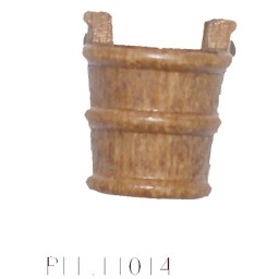 Disarmodel Walnut Bucket 12 mm 2 pieces.