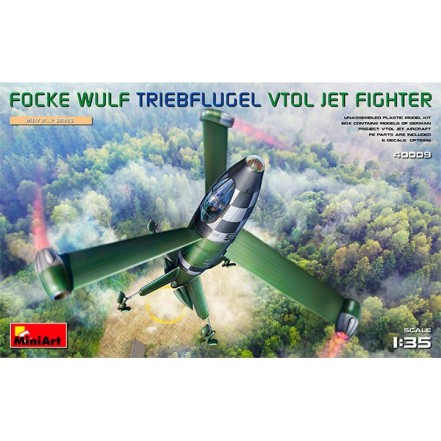 MiniArt Focke Wulf Triebflugel  Jet Fight 1/35