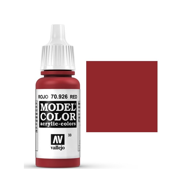 Model Color Rojo 17ml (33)