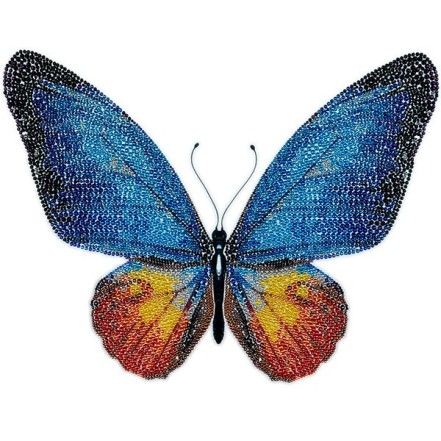 MiniArt Crafts Nature Blue Butterfly