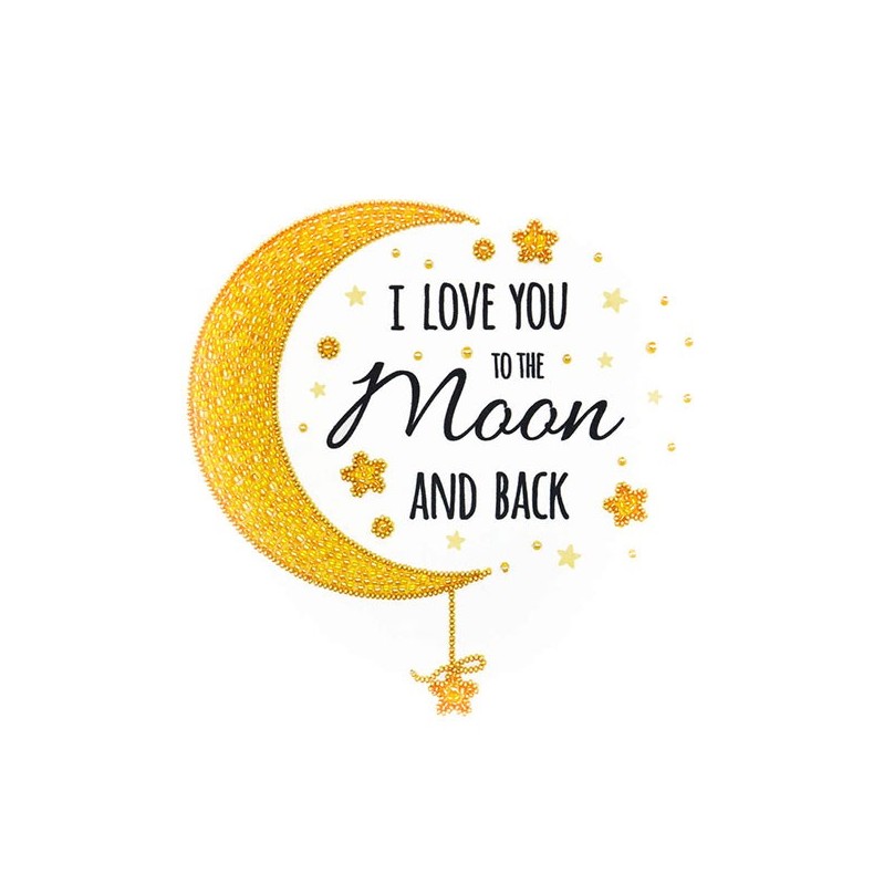 MiniArt Crafts Life Love you to the Moon & Back