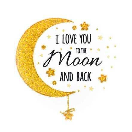 MiniArt Crafts Life Love you to the Moon & Back