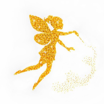 MiniArt Crafts Abstract Golden Fairy