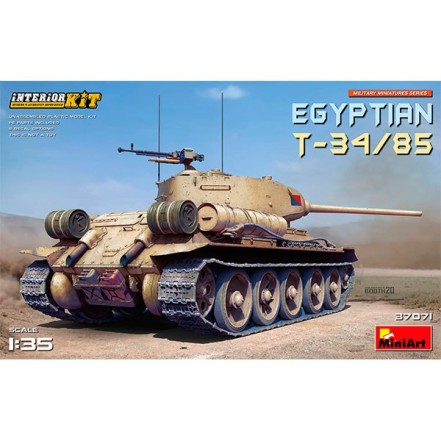 MiniArt Tanque Egyptian T-34-85 Int. Kit