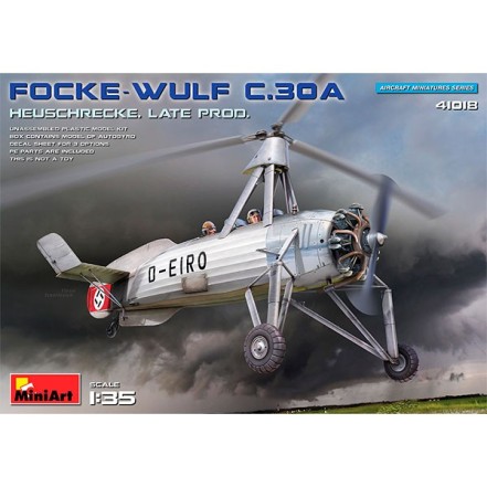 MiniArt Focke-Wulf FW C.30A Heuschrecke