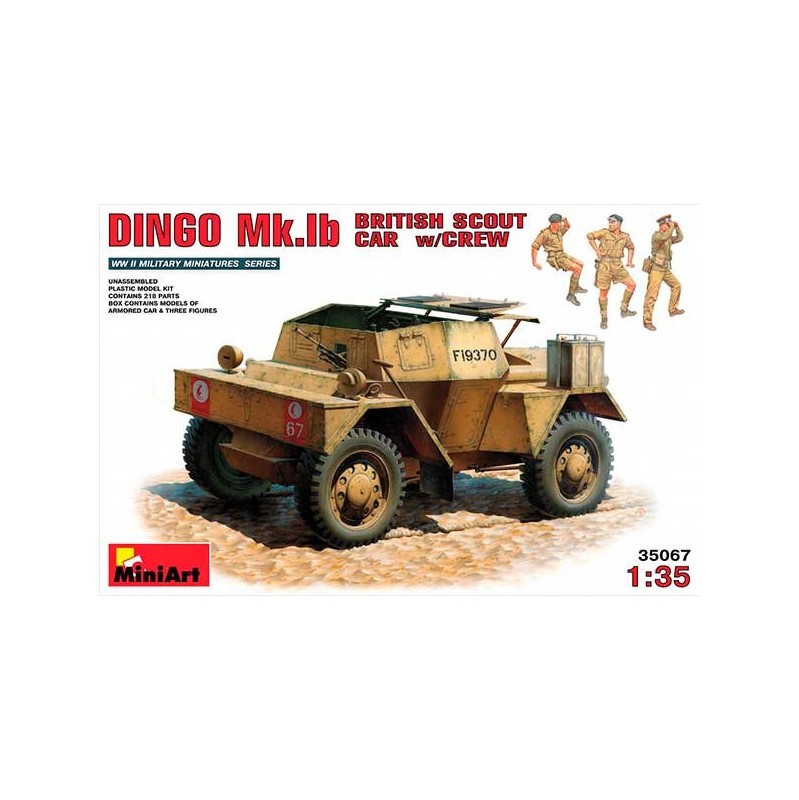 Vehículo British Scout Dingo MK. 1b 1/35