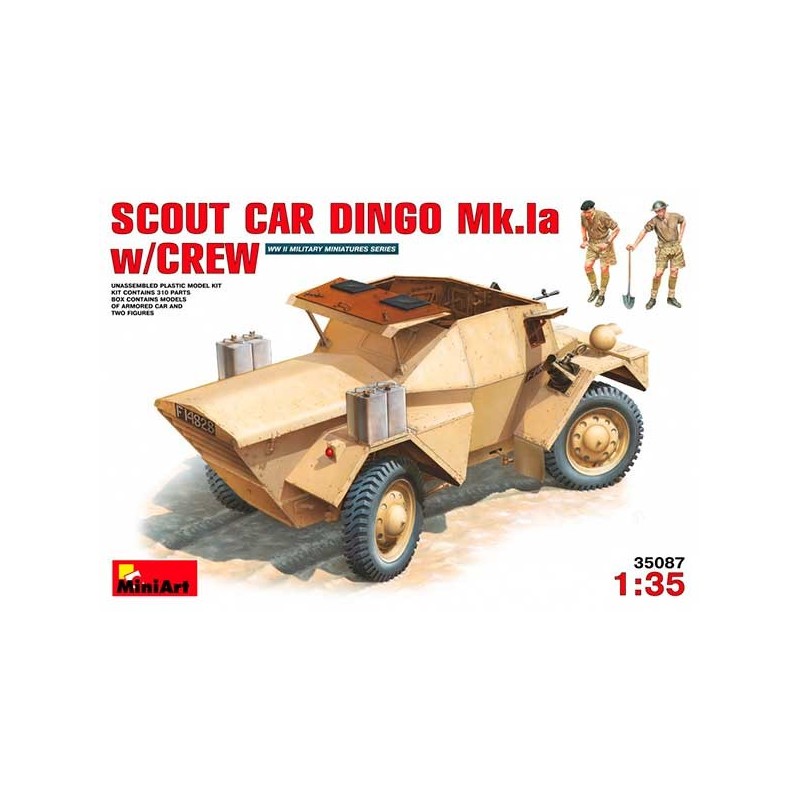 Scout Car Dingo Mk 1a w/crew 1/35