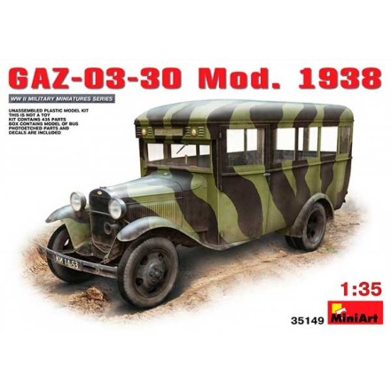 MiniArt Coche GAZ-03-30 Mod.1938 1/35