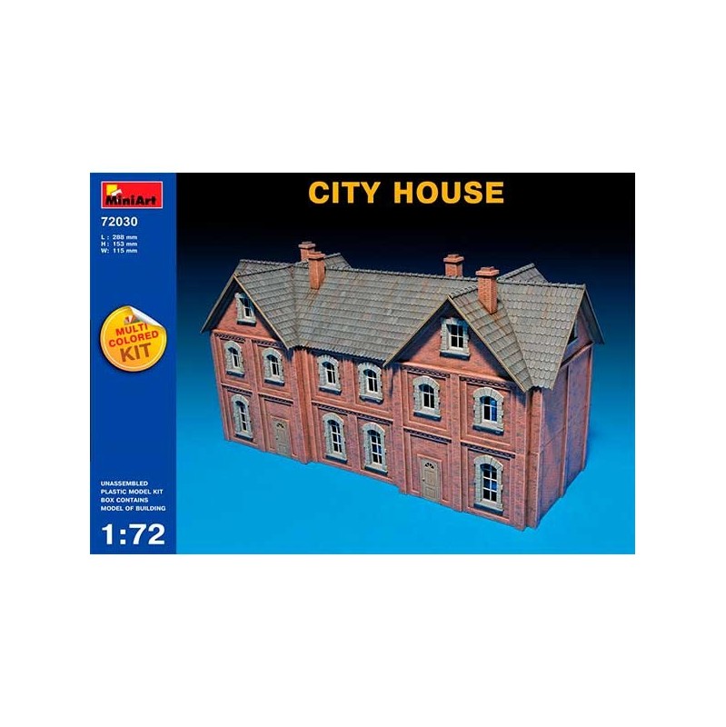 MiniArt Edificio City House 1/72