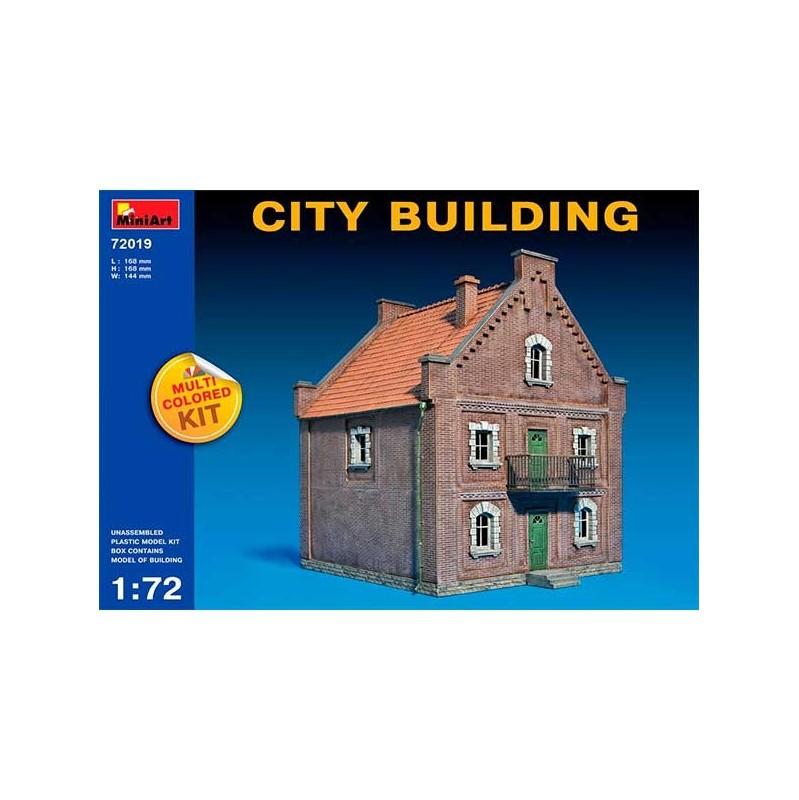 MiniArt Edificio City Building 1/72