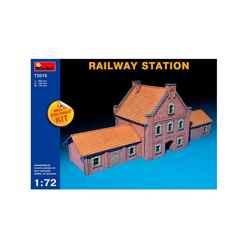 MiniArt Edificio Railway Station 1/72