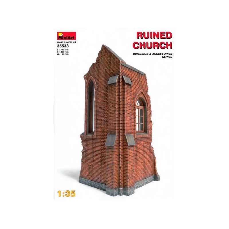 MiniArt Iglesia Church Ruin 1/35