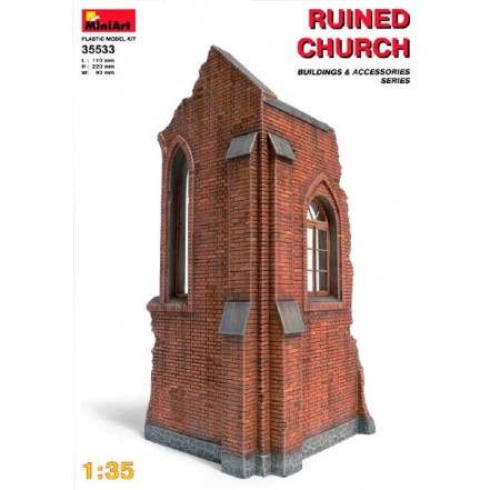 MiniArt Iglesia Church Ruin 1/35