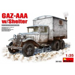 MiniArt Camión GAZ-AAA with Shelter 1/35