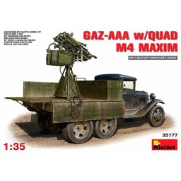 Vehículo GAZ-AAA Quad M-4 Maxim 1/35
