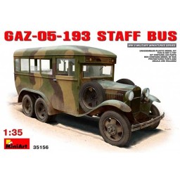 MiniArt Coche GAZ-05-193 Staff Bus 1/35