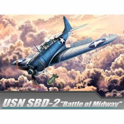 Academy Avión USN SBD-2 "Midway"  1/48
