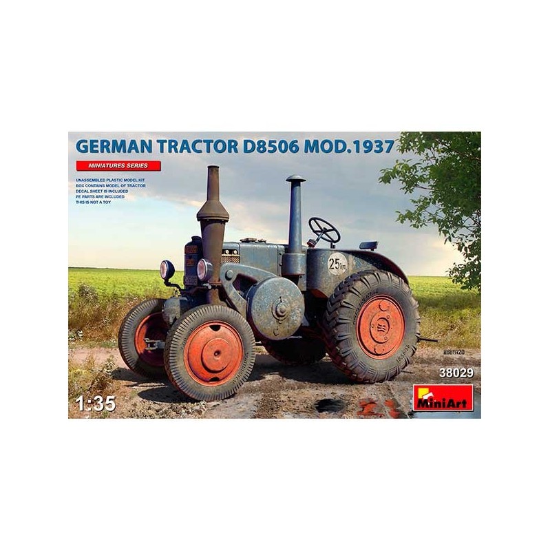 MiniArt German Tractor D8506 Mod 37  1/35