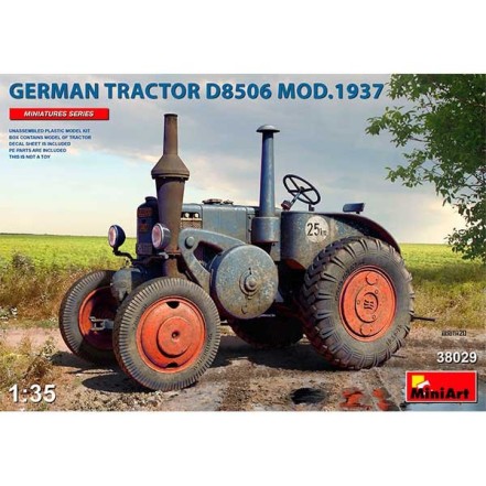 MiniArt German Tractor D8506 Mod 37  1/35