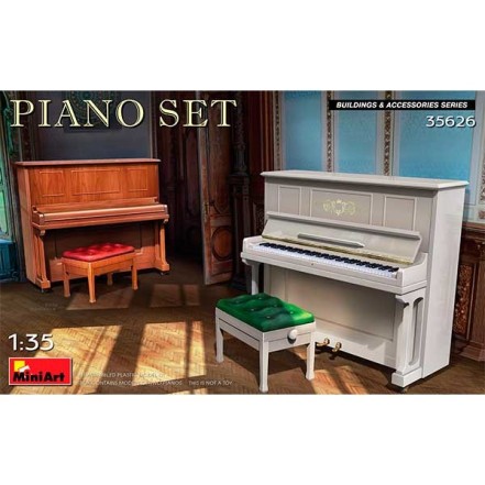 MiniArt Accesorios Piano Set 1/35