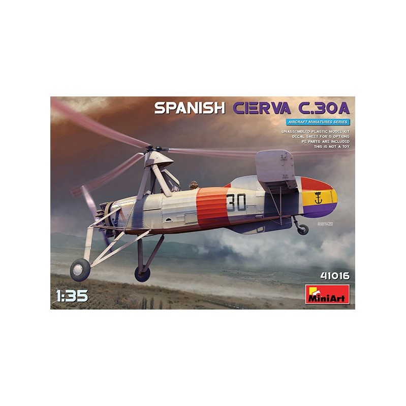 MiniArt Spanish Cierva C.30A 1/35
