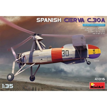 MiniArt Spanish Cierva C.30A 1/35