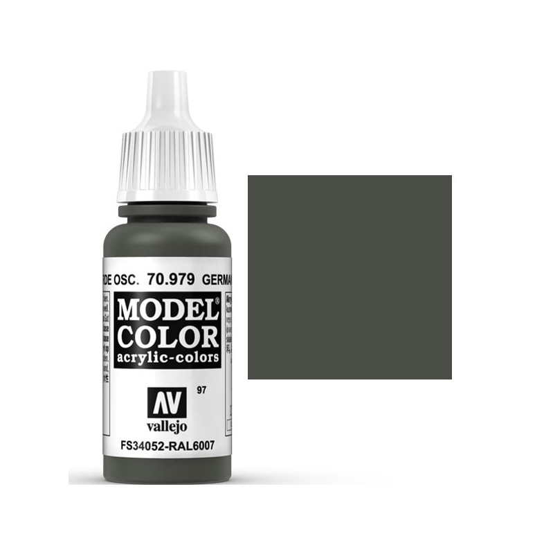 Model Color Alemán Cam. Verde Oscuro 17m
