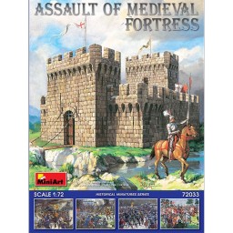 Castillo Assault Medieval Fortress 1/72