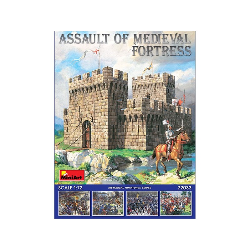 Castillo Assault Medieval Fortress 1/72